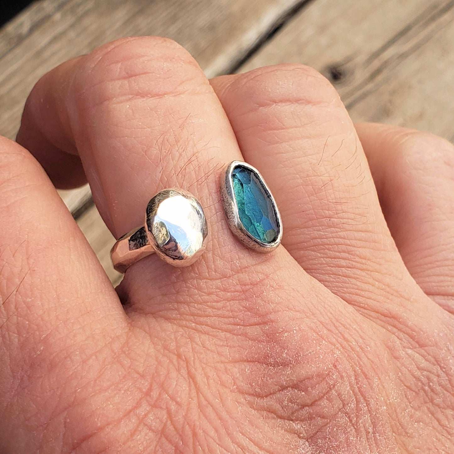 Tourmaline Open Ring