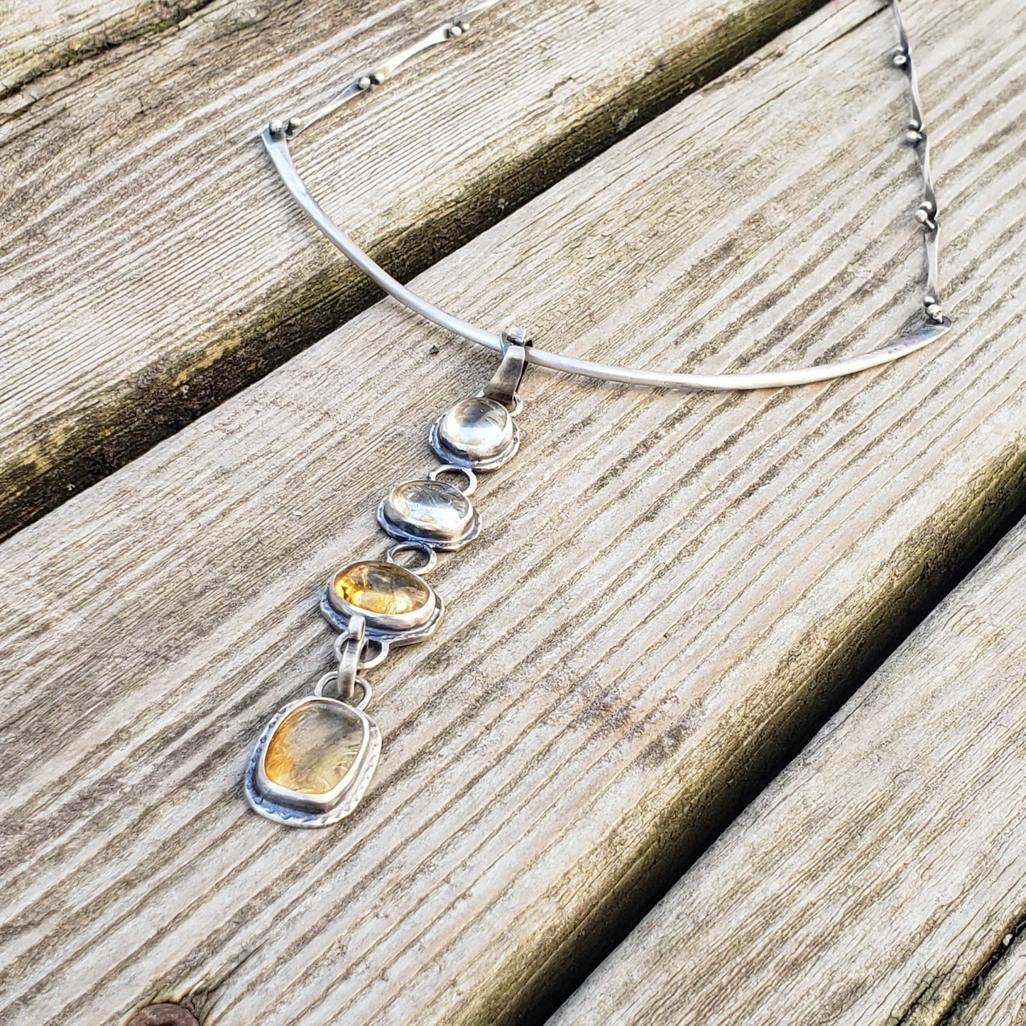 Aspaldiko - Citrine Necklace