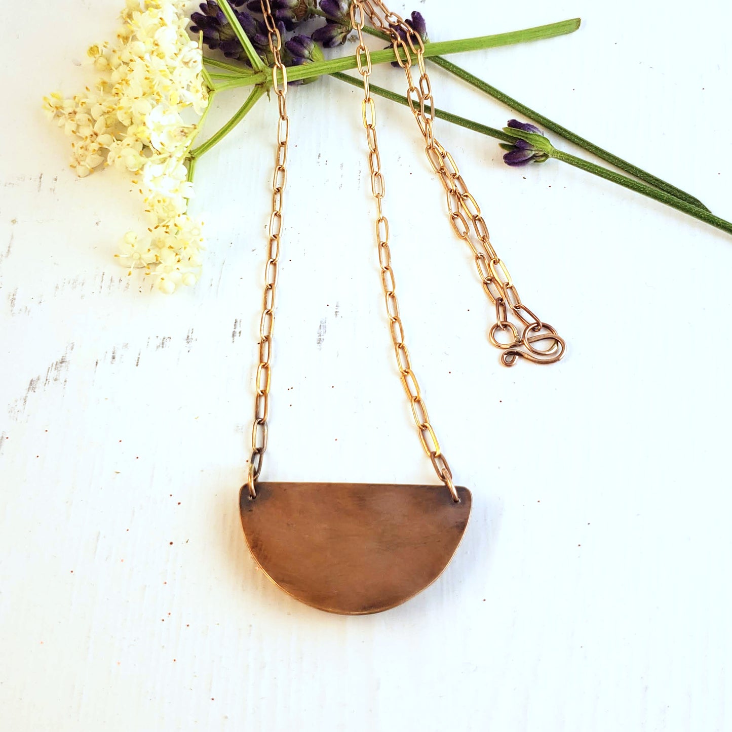 IRIS - Collar de Bronce y Labradorita
