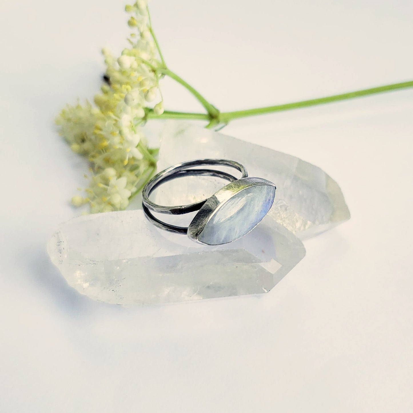 IRIS "The Eye" Moonstone Ring