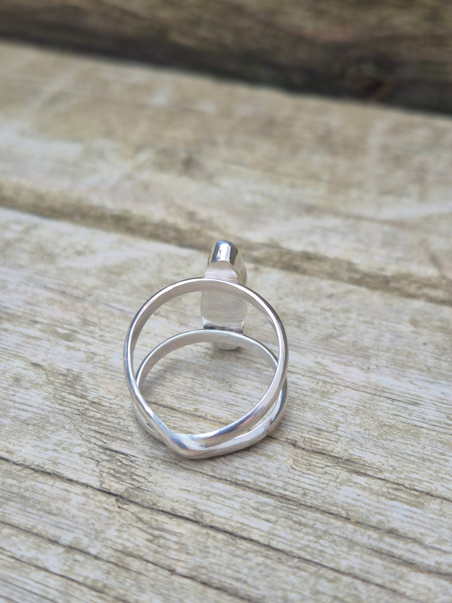 "Accross" - Boulder Opal Ring