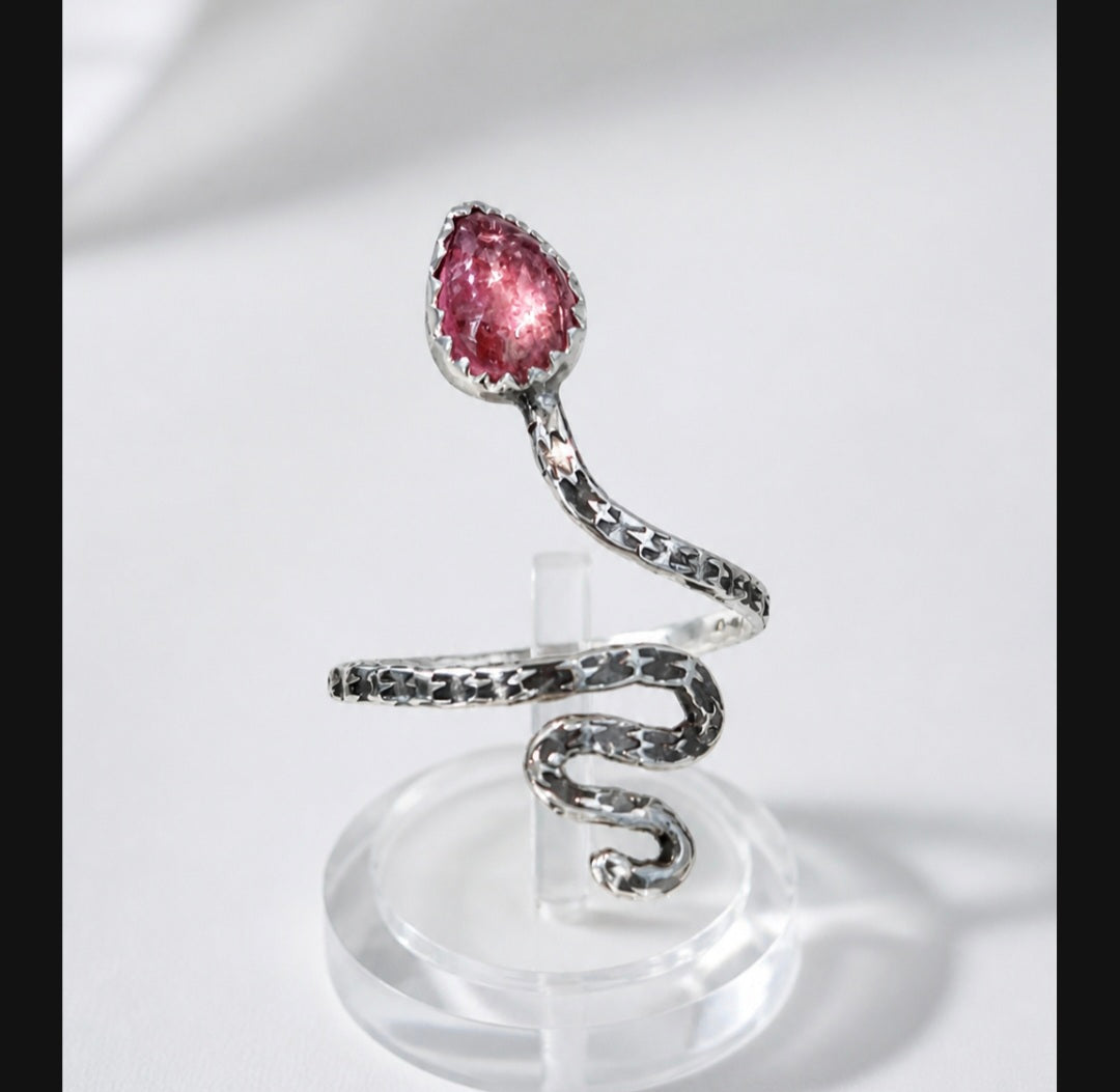 Serpent Tourmaline Ring
