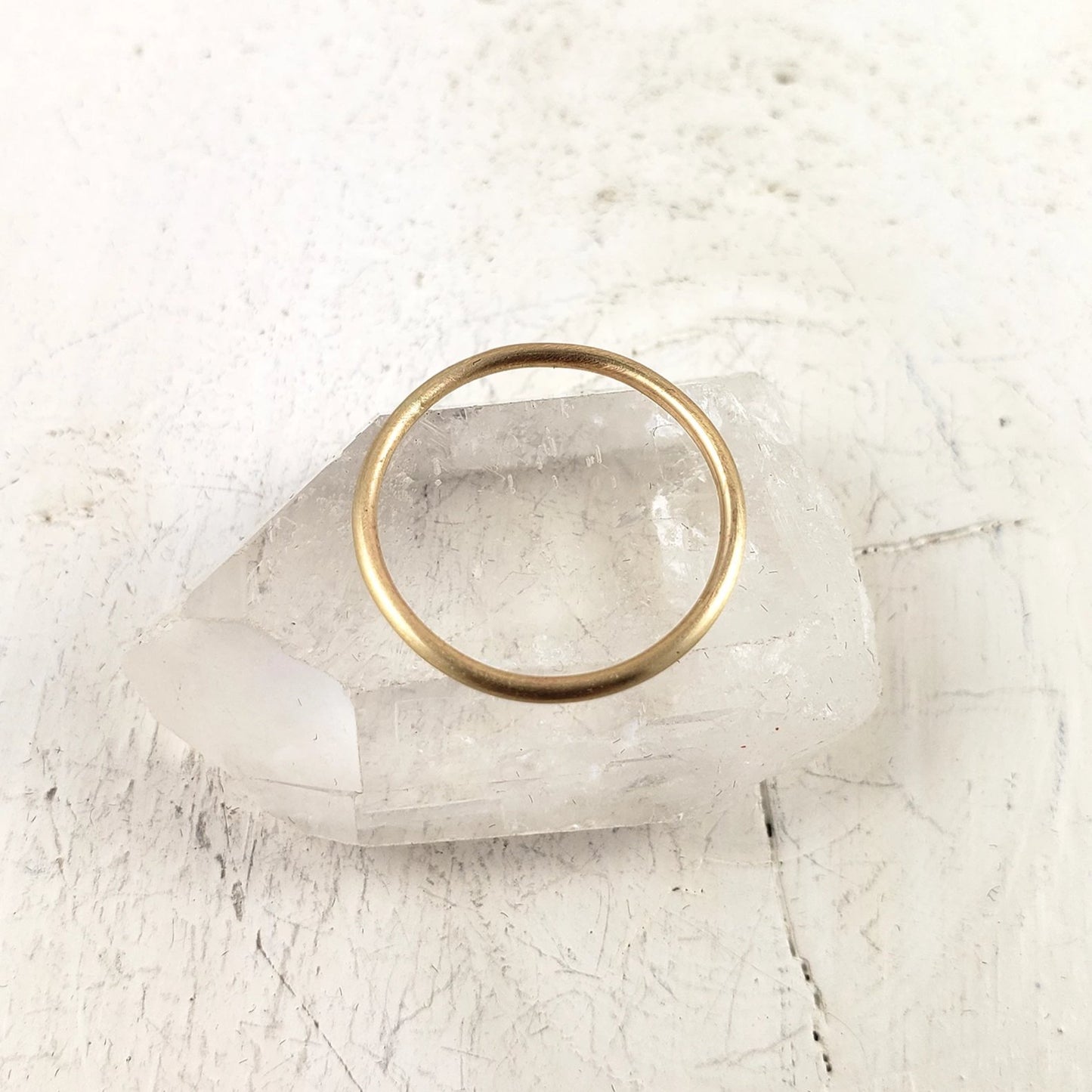 Banda de oro macizo, 1,2 mm, lisa