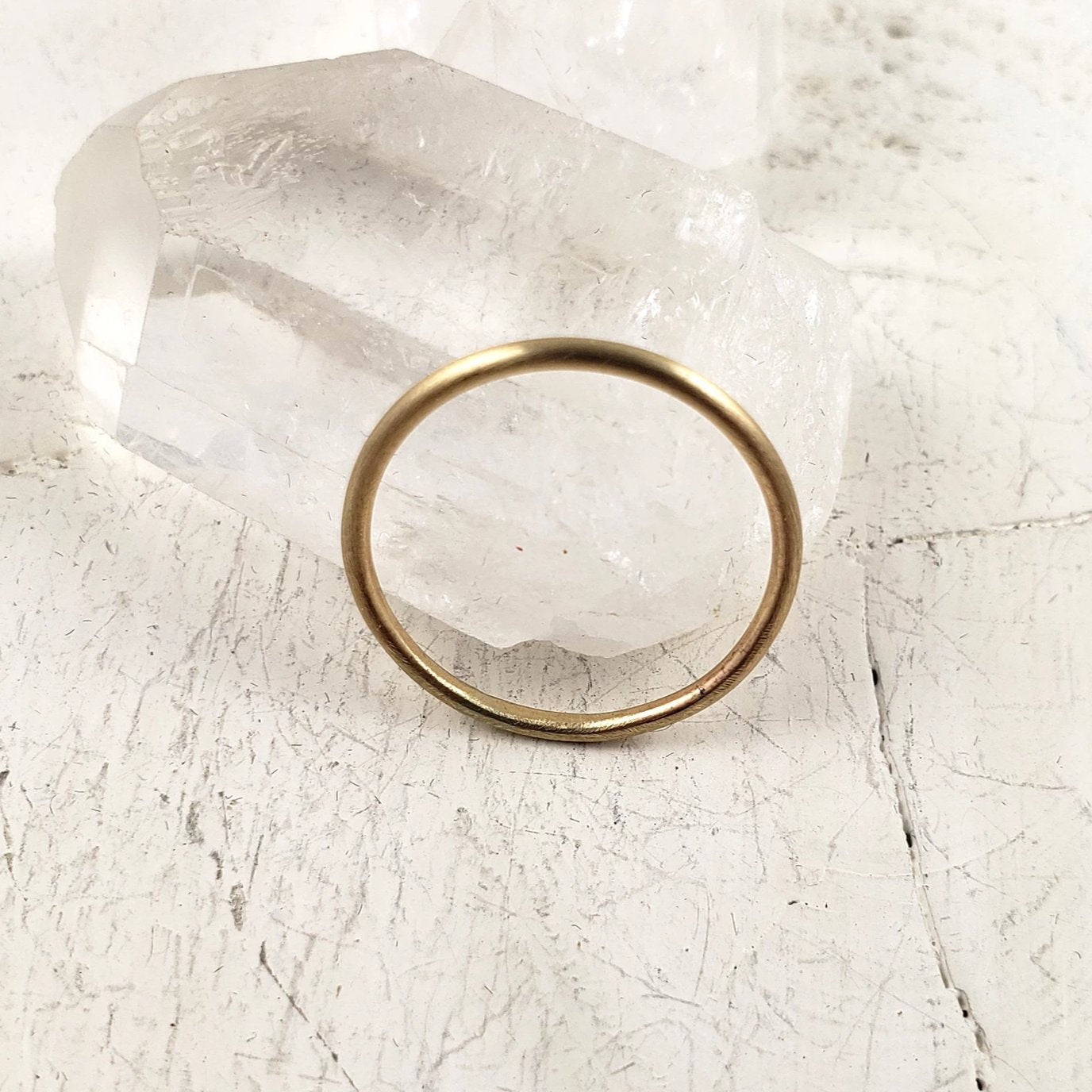 Banda de oro macizo, 1,2 mm, lisa