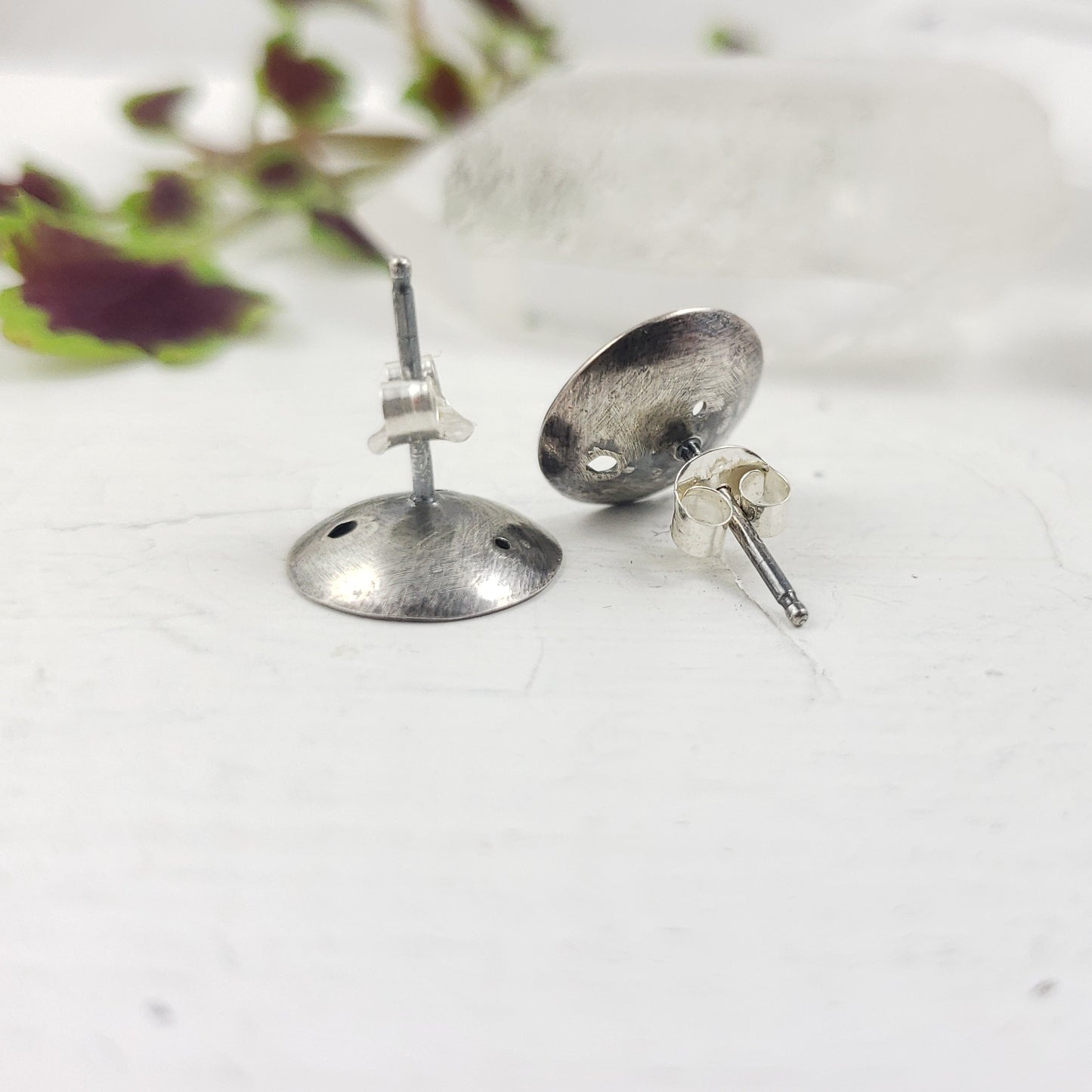 La Luna Silver Studs