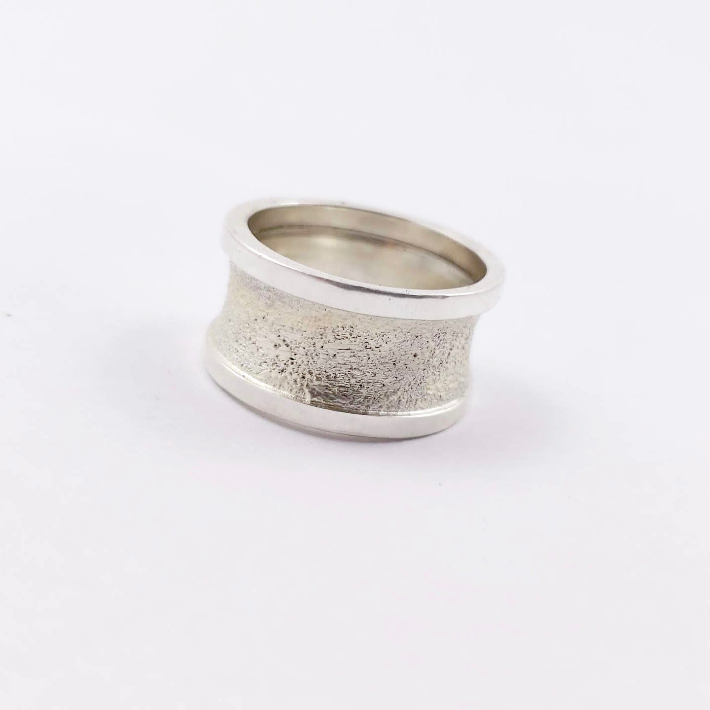 Unisex Sterling Silver Band - Gemspell