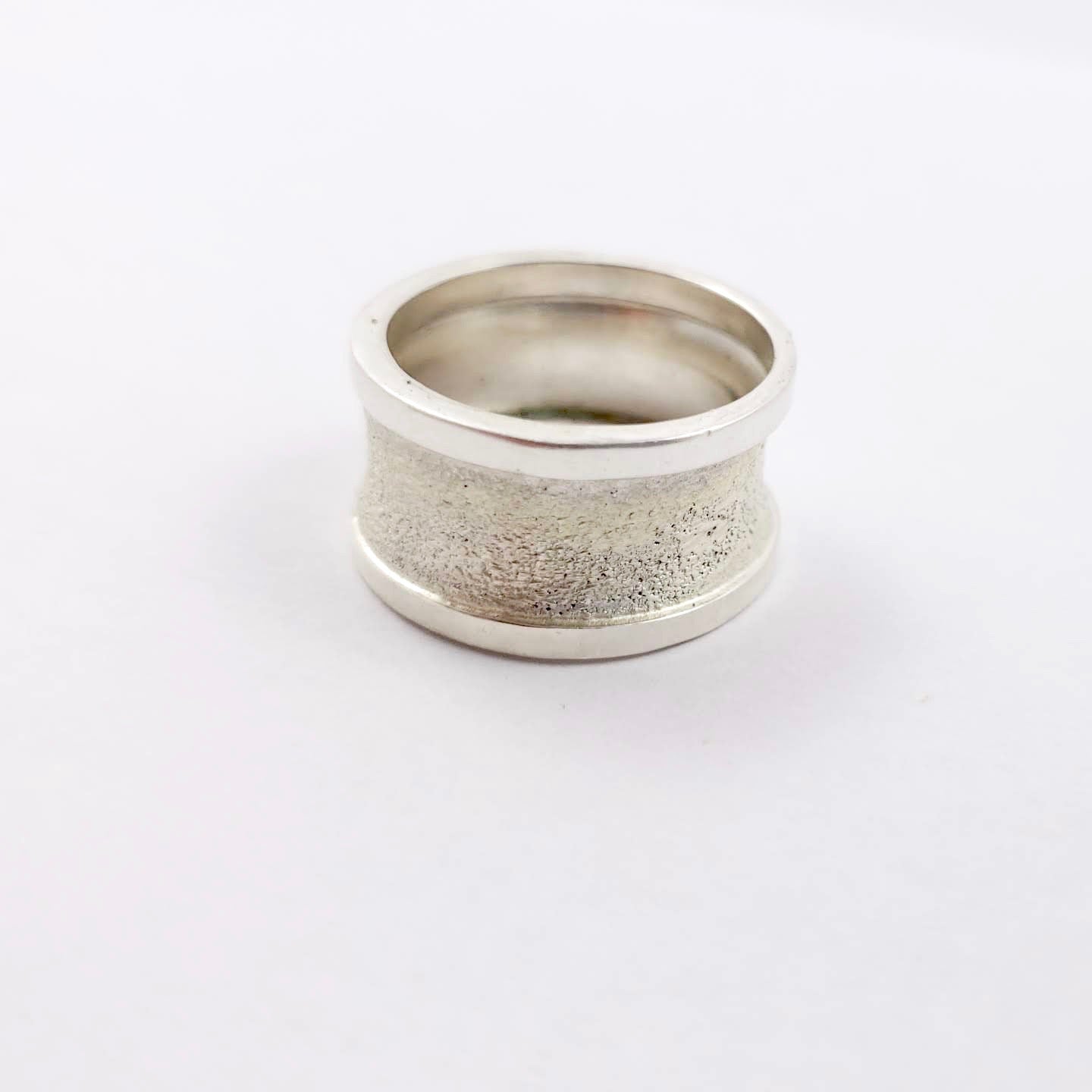 Unisex Sterling Silver Band - Gemspell