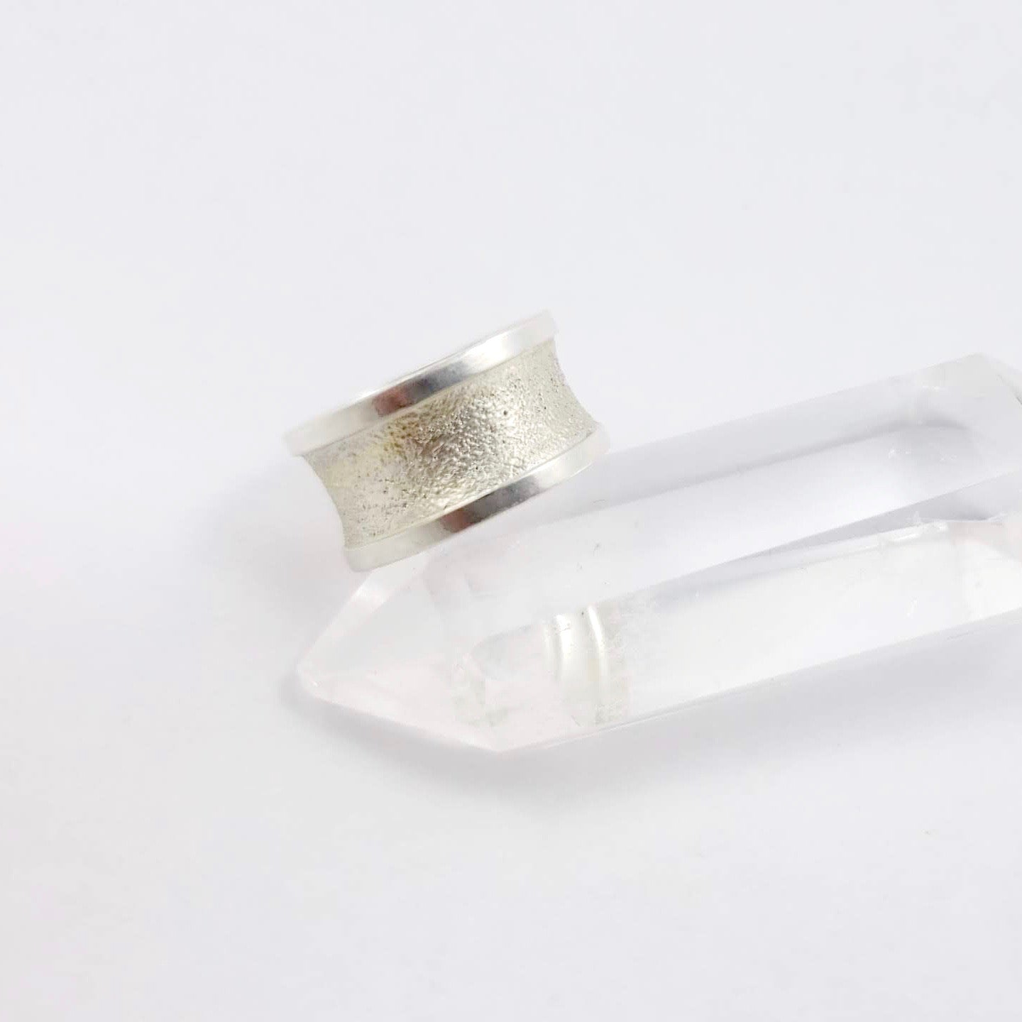 Unisex Sterling Silver Band - Gemspell