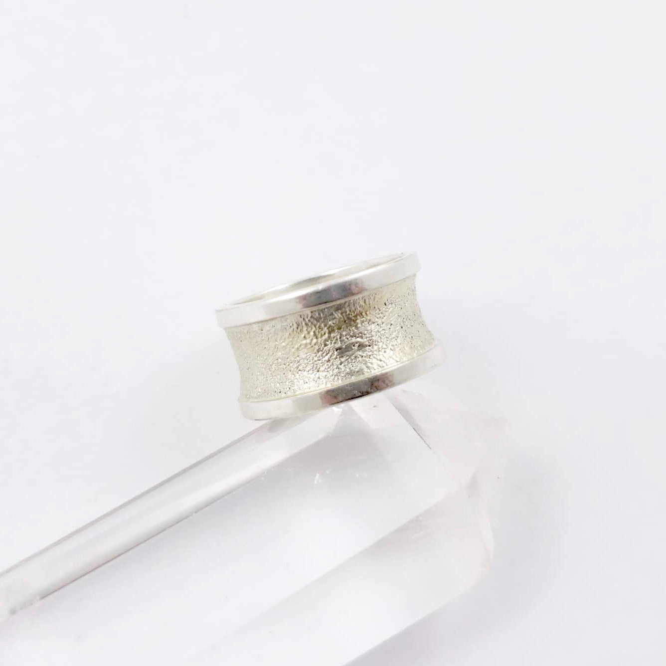 Unisex Sterling Silver Band - Gemspell