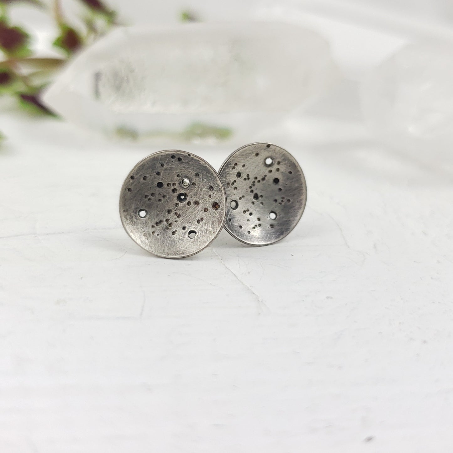 La Luna Silver Studs