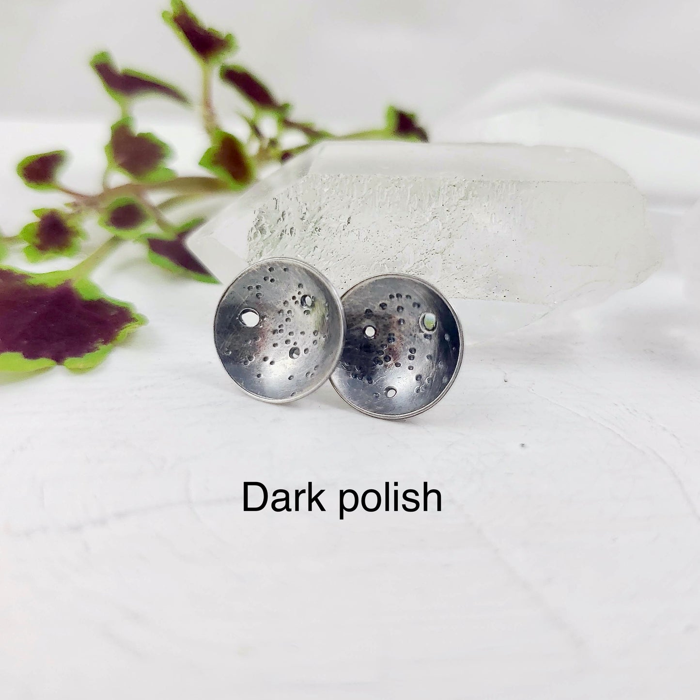 La Luna Silver Studs