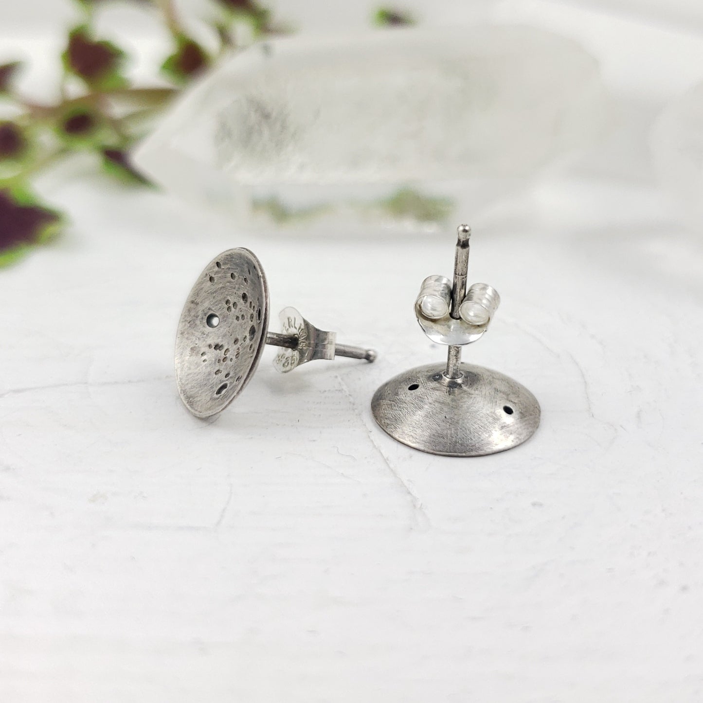 La Luna Silver Studs