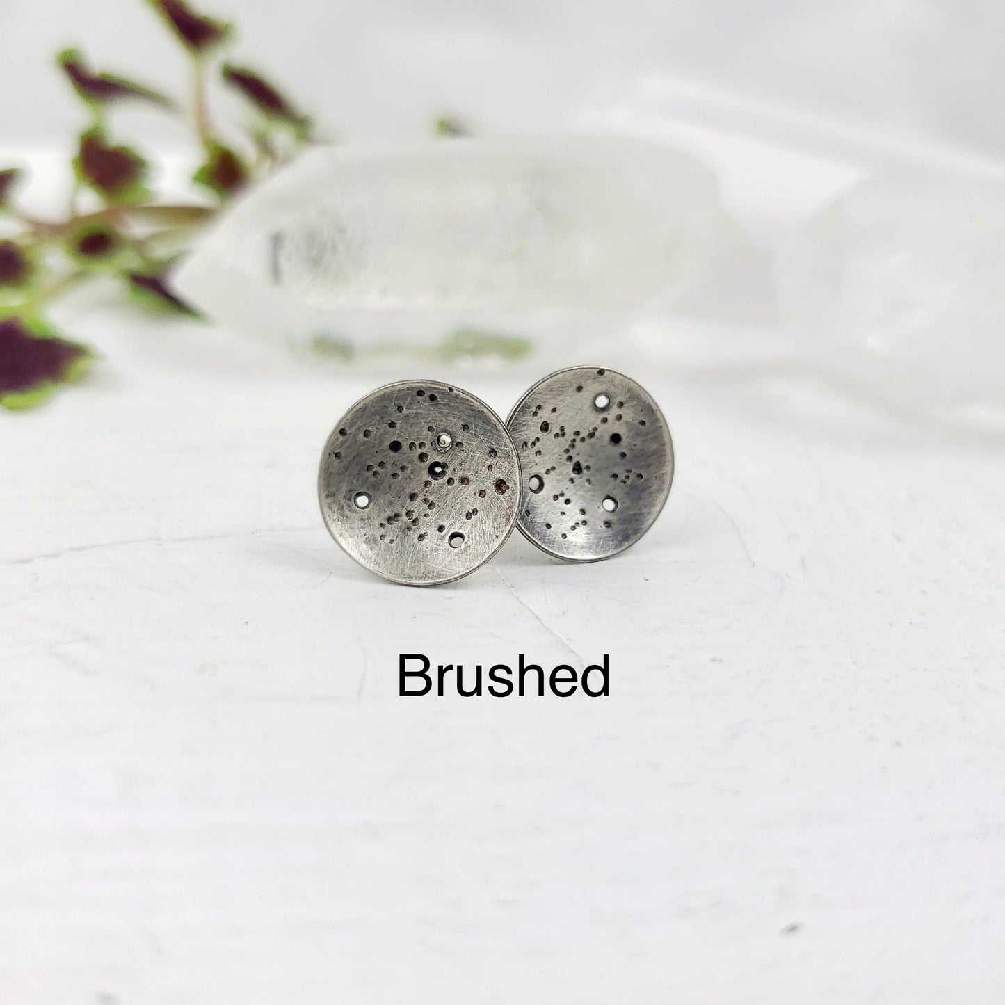 La Luna Silver Studs