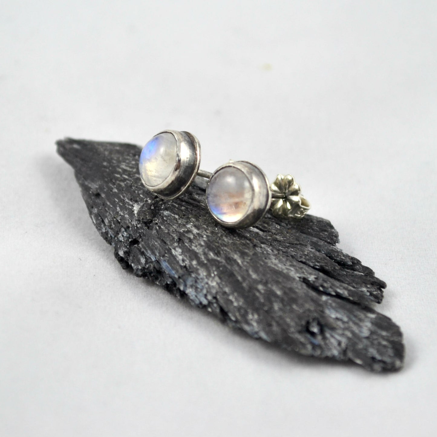 Moonstone Studs - Gemspell