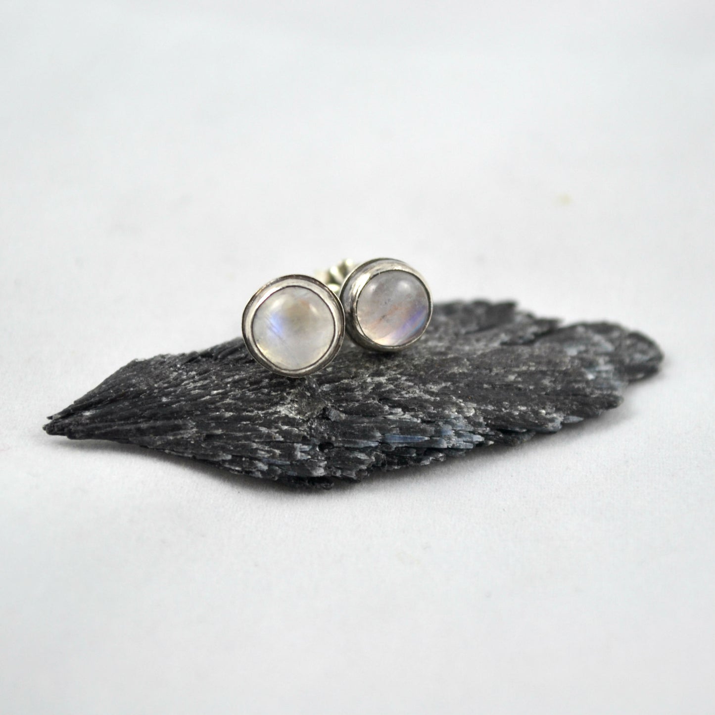Moonstone Studs - Gemspell