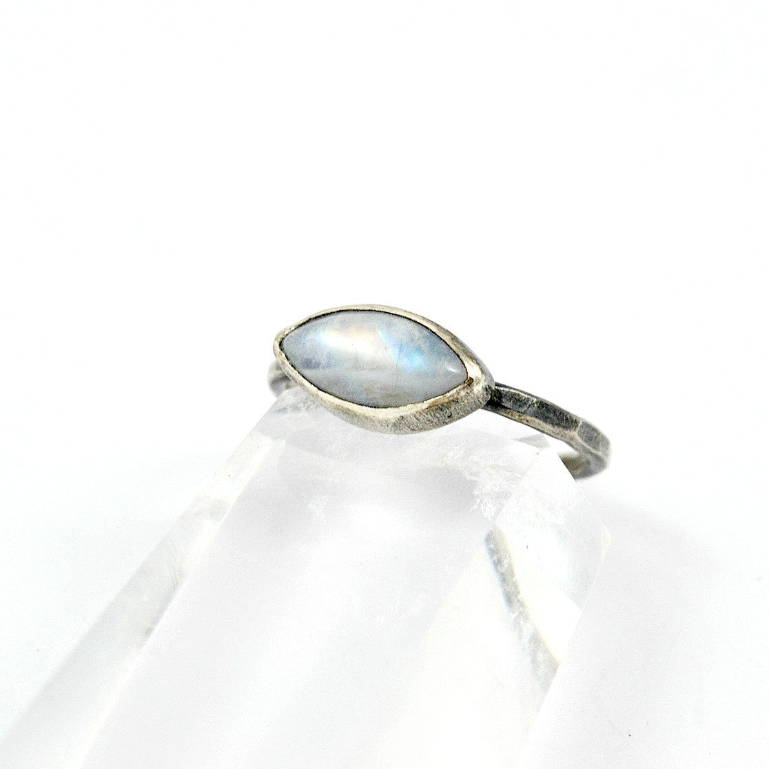 East to West Moonstone Ring - Gemspell