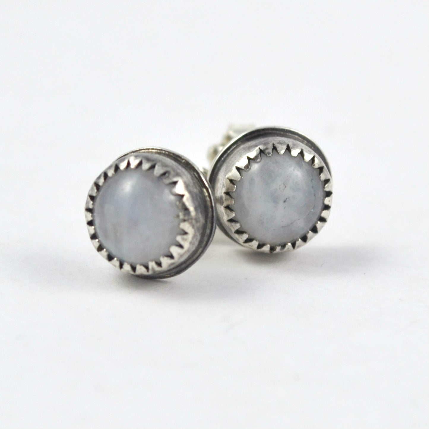Moonstone Studs - Gemspell