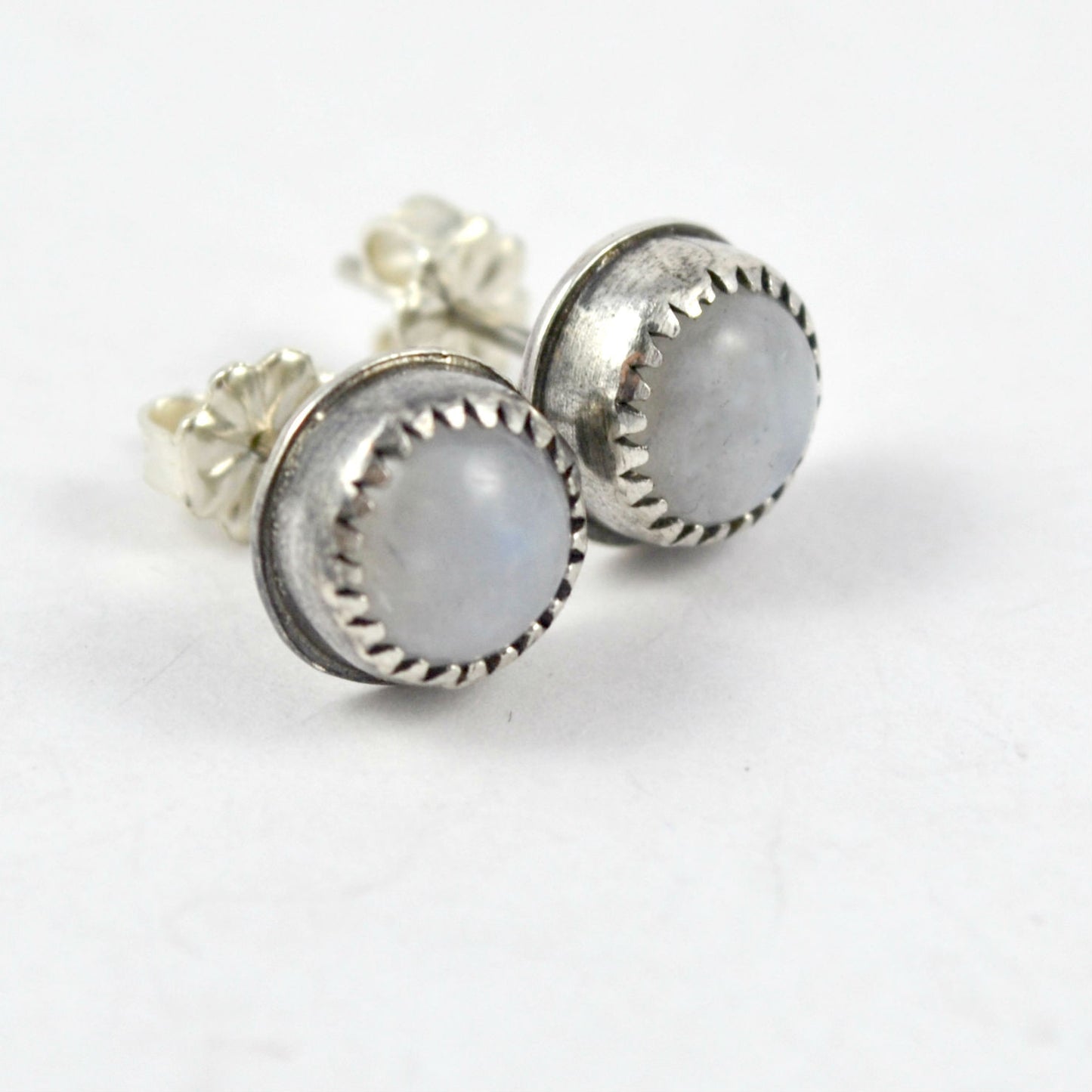 Moonstone Studs - Gemspell