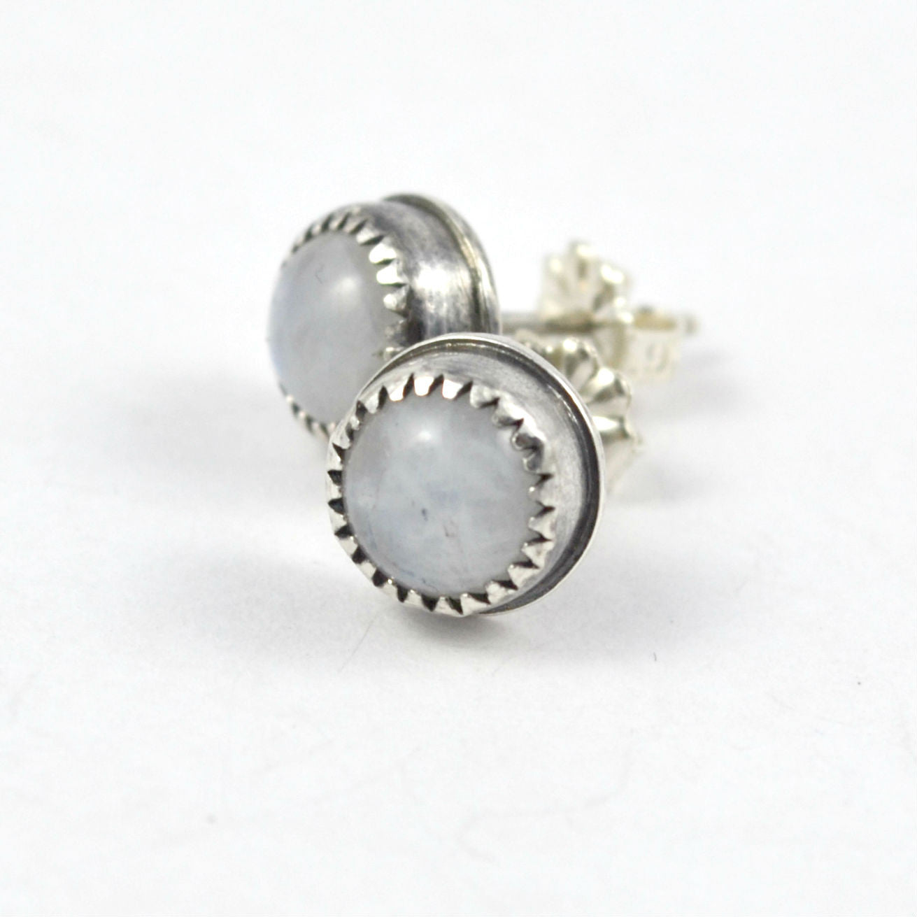 Moonstone Studs - Gemspell