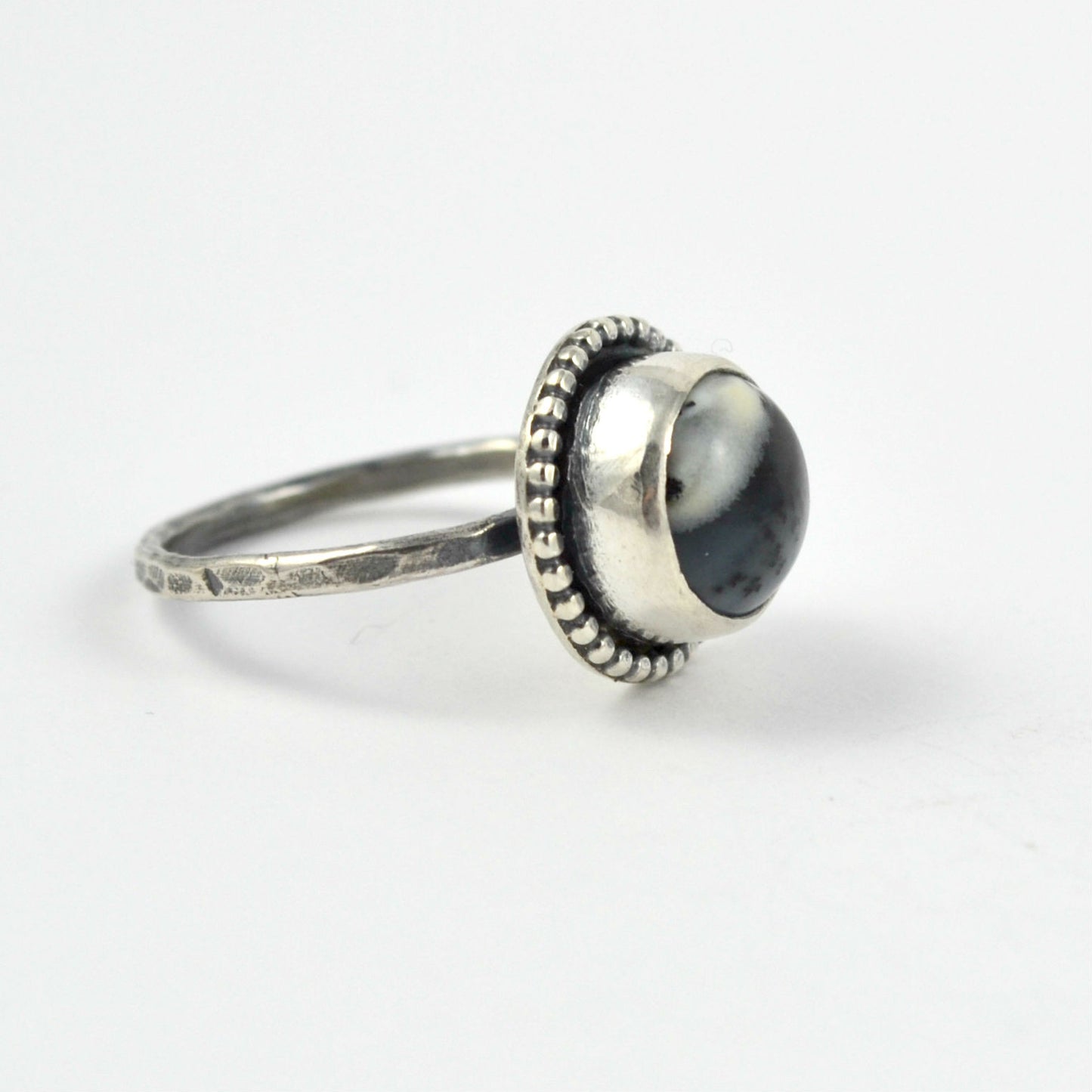 Dendrite Agate Ring, Size 7.75 - Gemspell