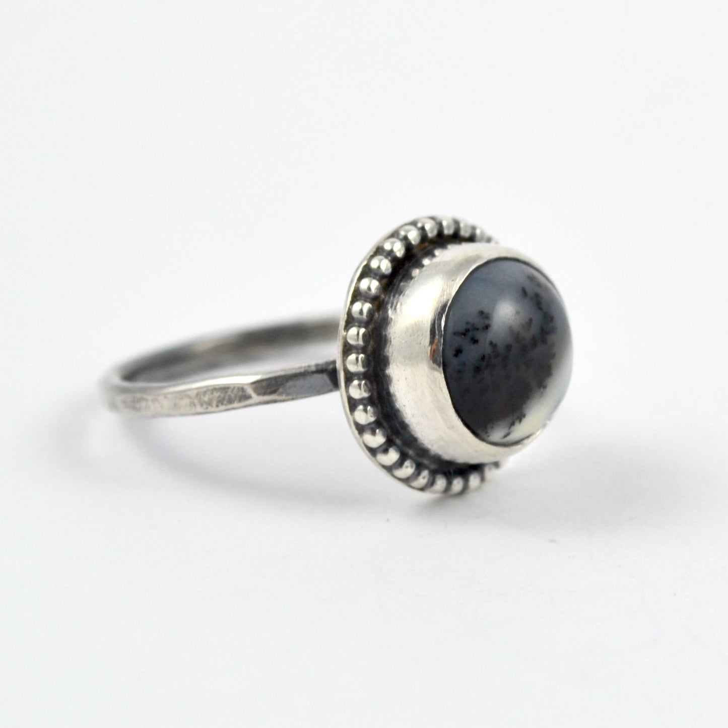 Dendrite Agate Ring, Size 7.75 - Gemspell