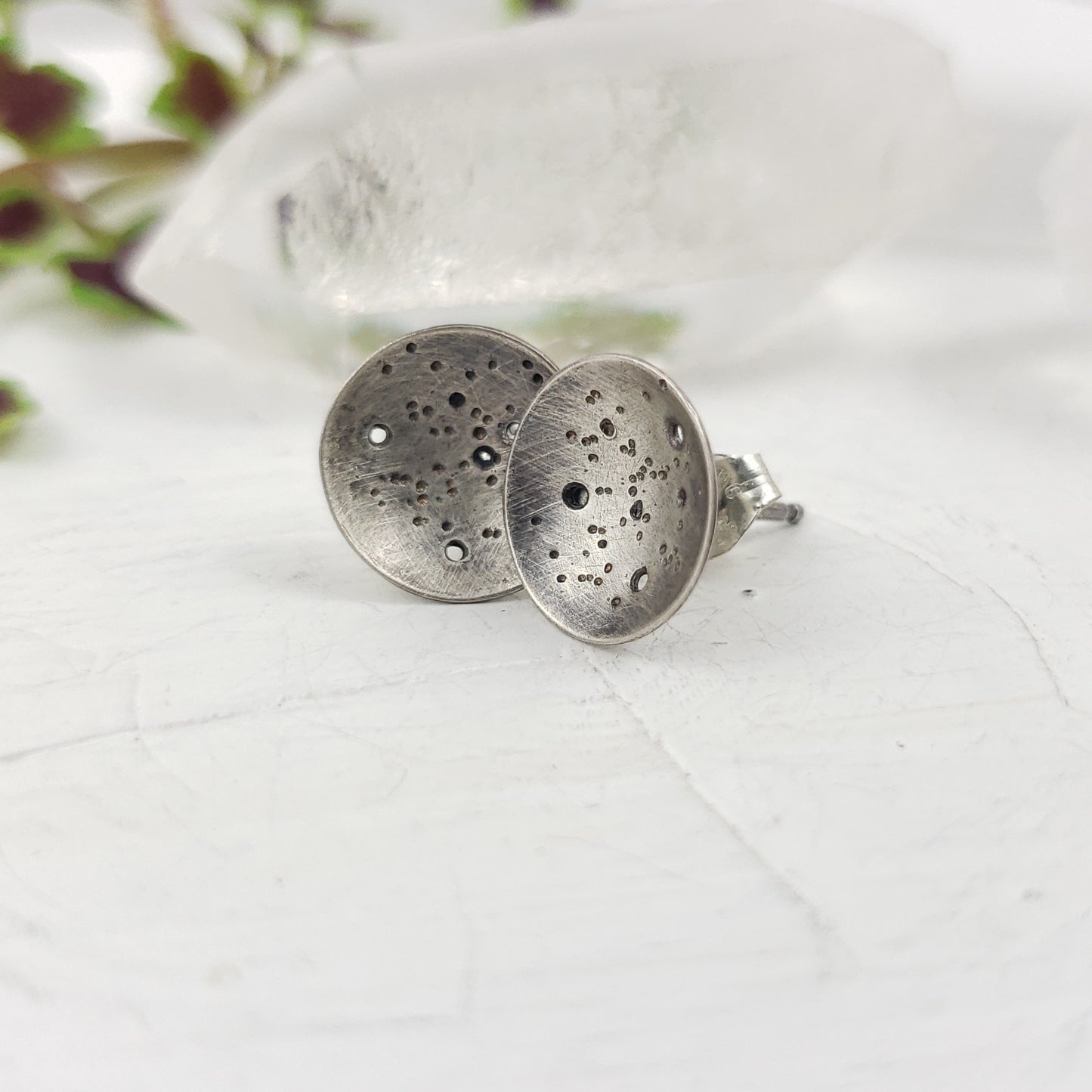 La Luna Silver Studs