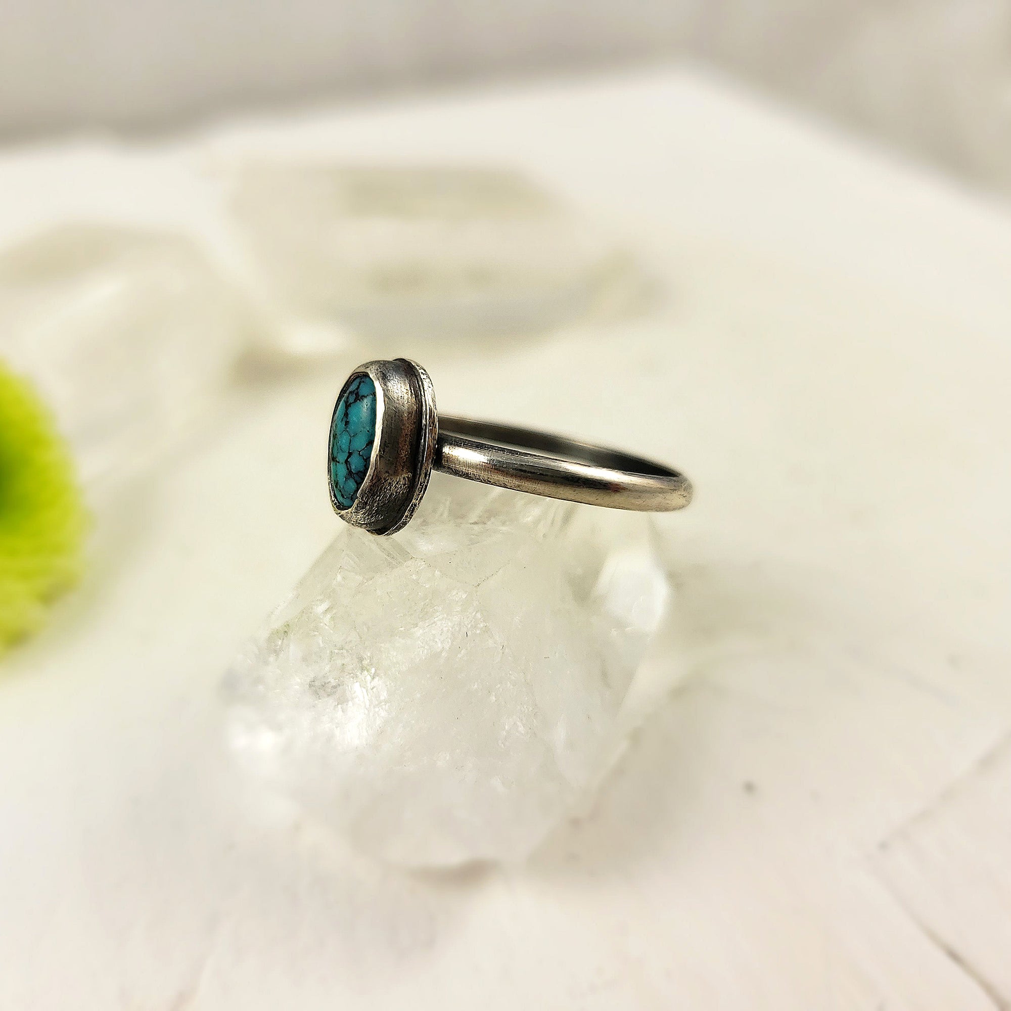 American Old Stock Turquoise Stacking Ring