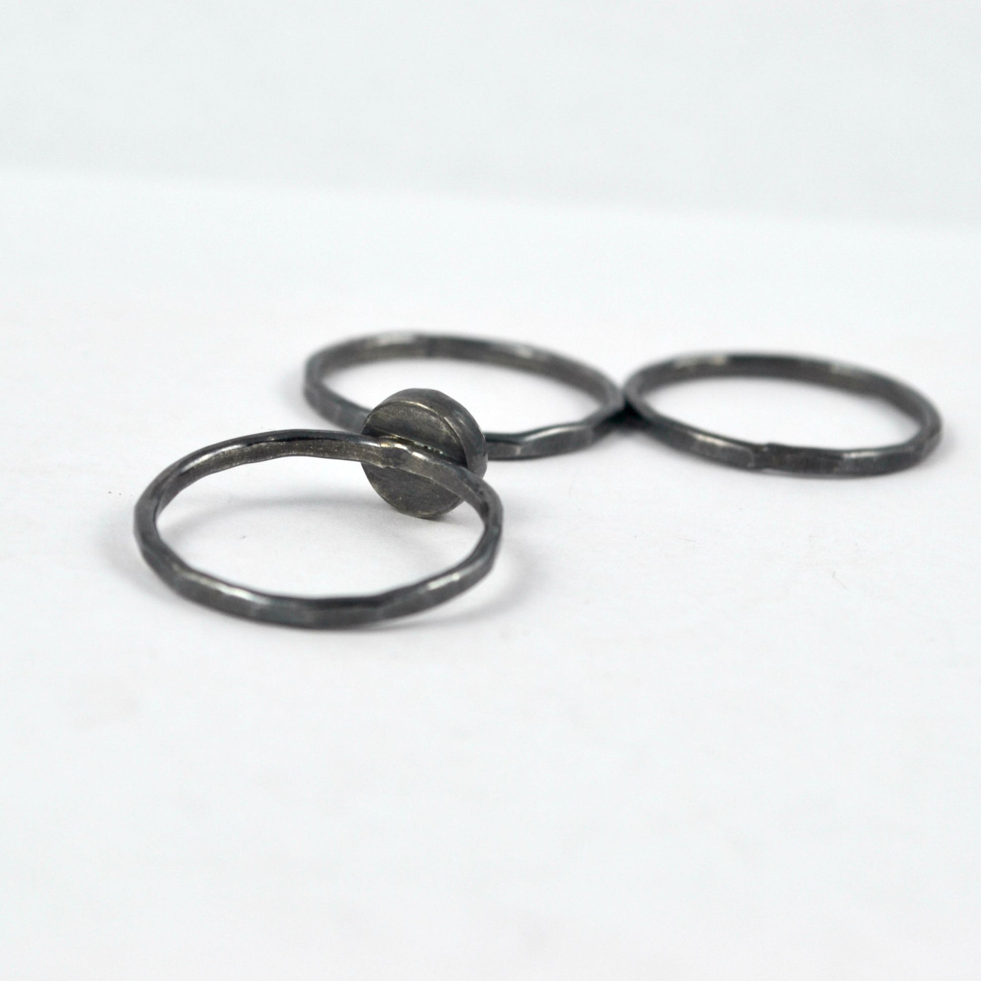 Labradorite Stacking Ring Set - Gemspell