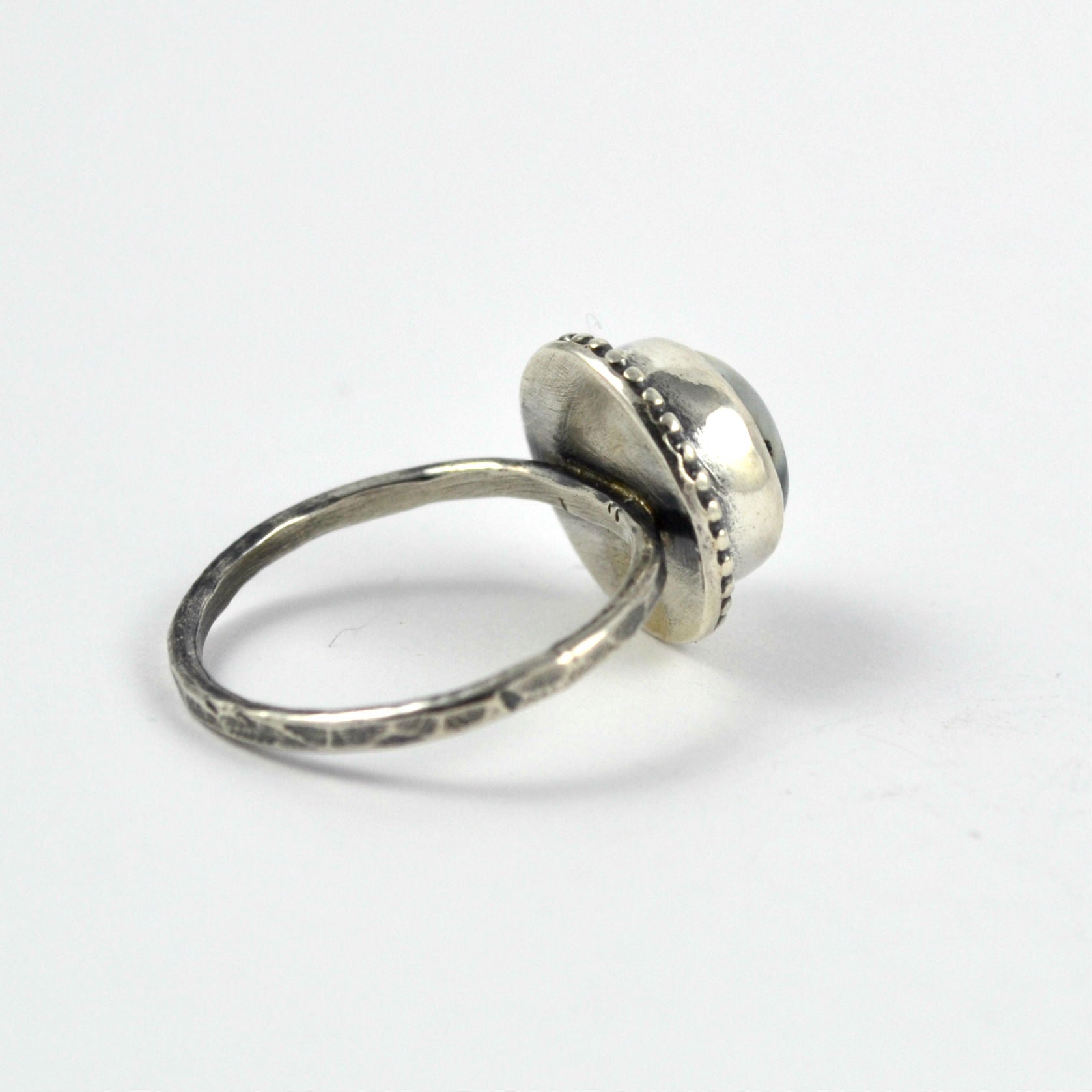 Dendrite Agate Ring, Size 7.75 - Gemspell