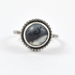 Dendrite Agate Ring, Size 7.75 - Gemspell
