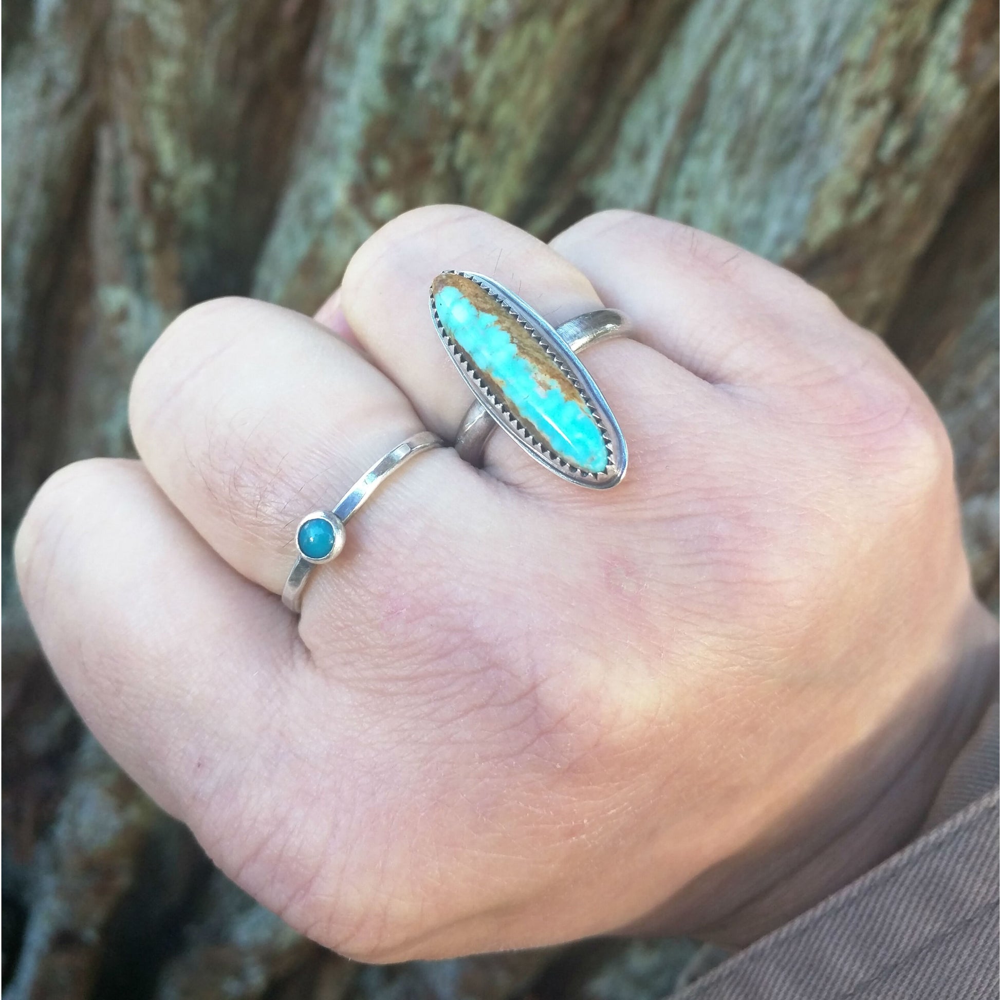 Slim Turquoise Ring - Gemspell