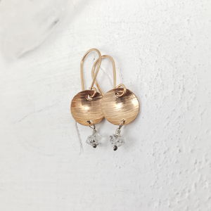 Bronze Herkimer Earrings